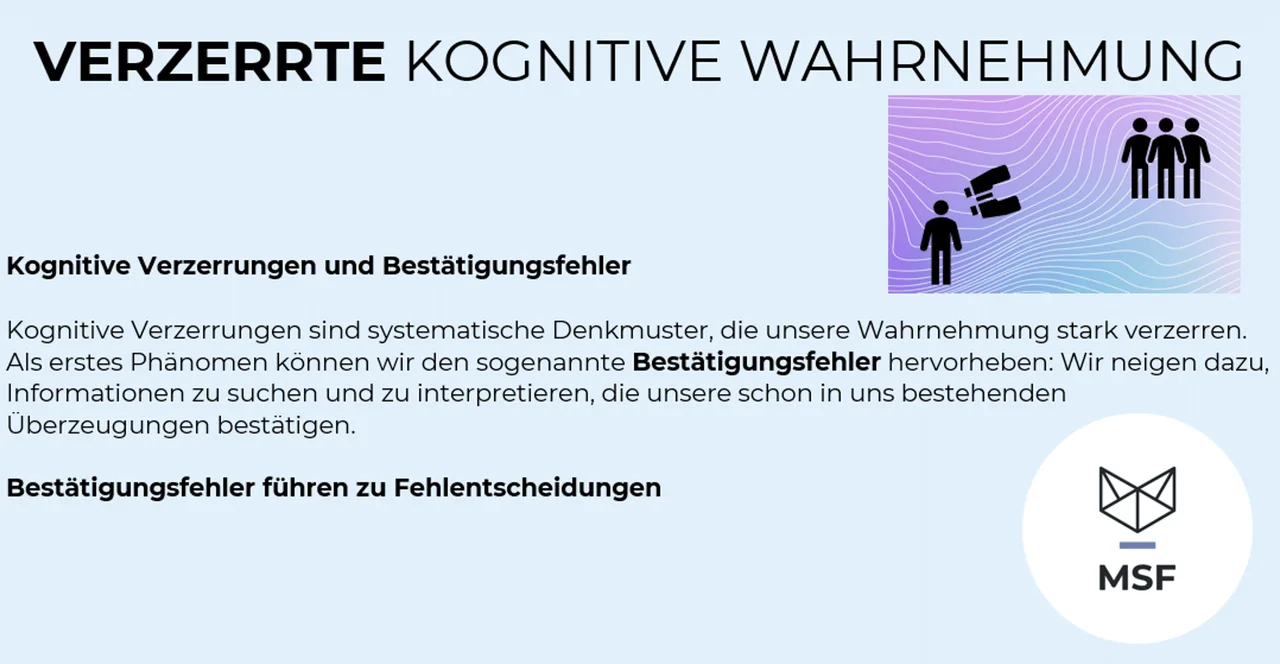 Abbildung zum Beitrag „VERZERRTE KOGNITIVE WAHRNEHMUNG UND ENTSCHEIDUNGSFEHLER IM TOP-MANAGEMENT“